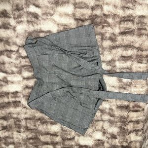 Checkered Hollister shorts